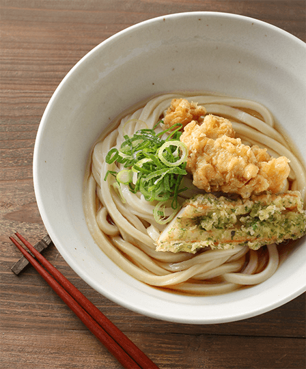 「純天然滋養だし」うどんイメージ