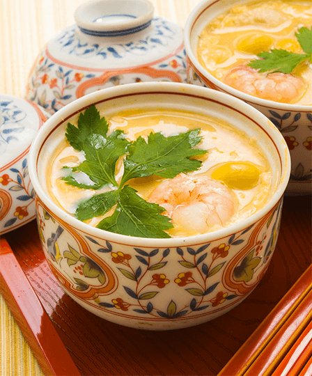 「純天然滋養だし」茶わん蒸しイメージ