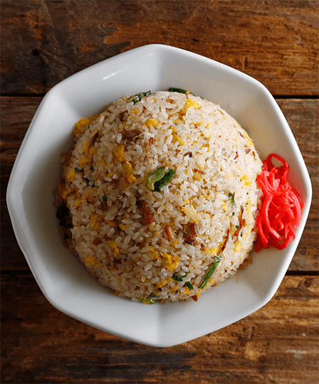 「純天然滋養だし」チャーハンイメージ