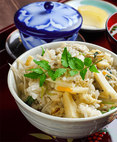 「純天然滋養だし」炊き込みご飯イメージ